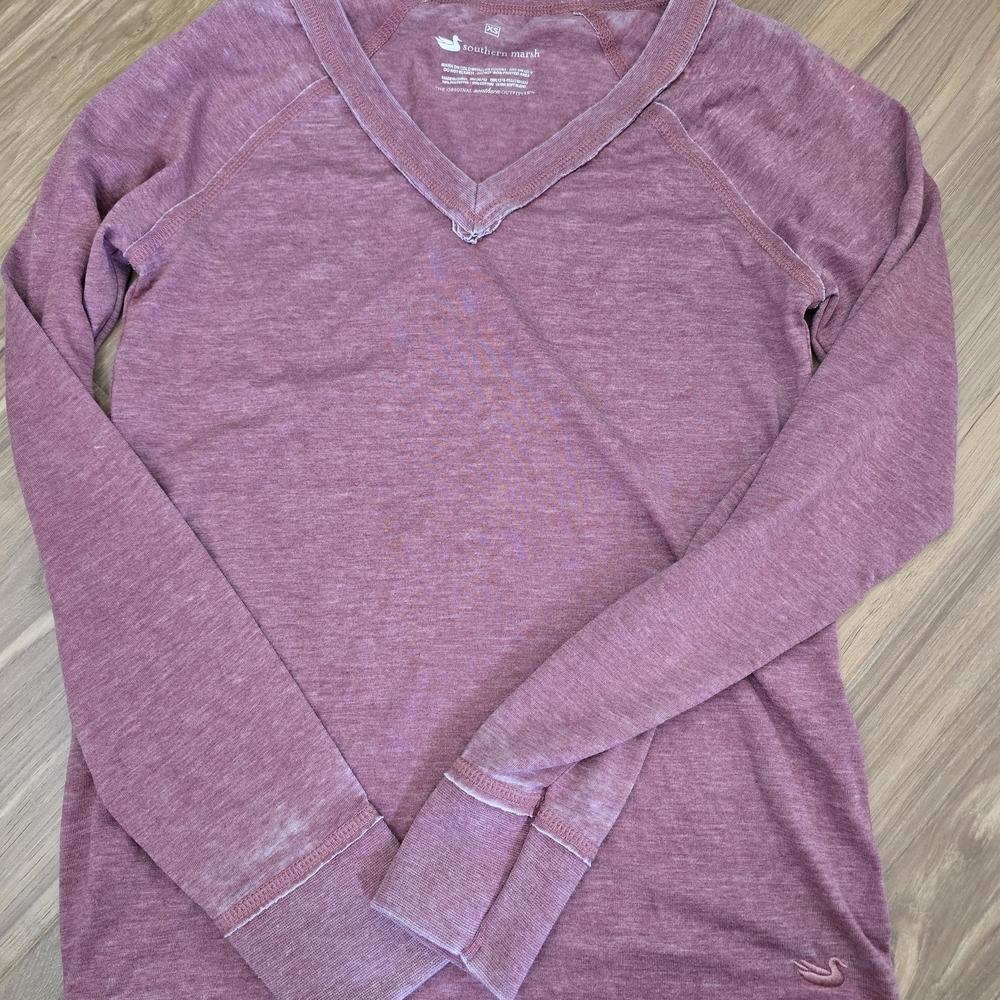 Southern Marsh Maroon XS Top